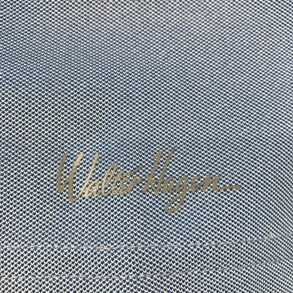 Walter Hagen 11 Majors Men's 3-Button Golf Polo Sz XXL Colorblock Blue and White - Picture 5 of 15